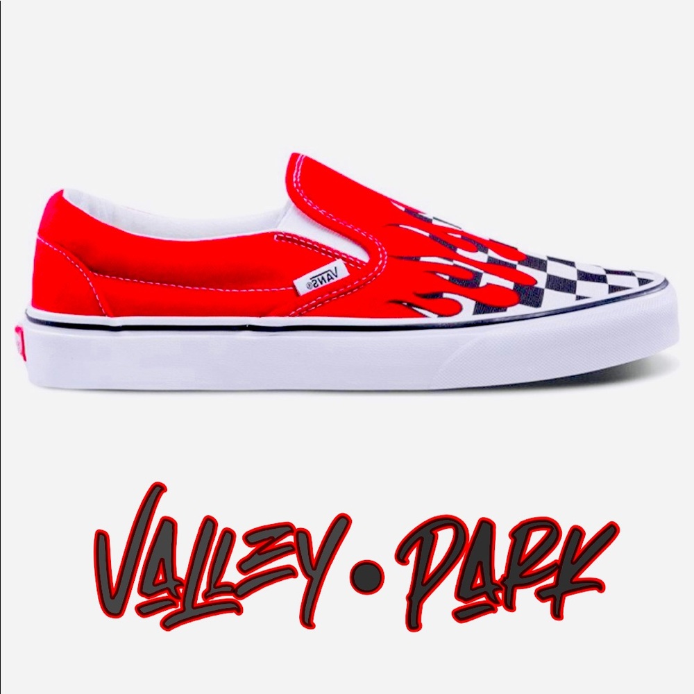 Vans Slip-On 'Checker Flame' 
Sneakers/Shoes
